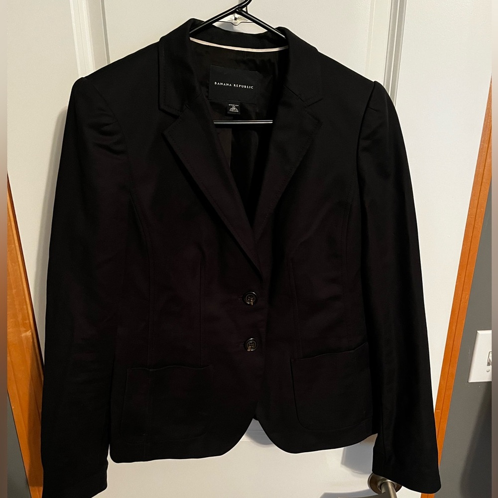 Banana Republic black Blazer Suit Jacket.